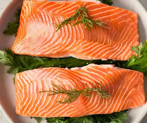 Eating Salmon or Fish Helps with Migraine