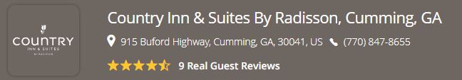 Country Inn and Suites in Cumming GA